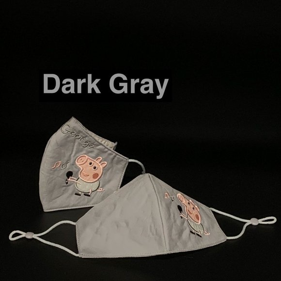 4 Pcs Cotton Peppa Pig Face Mask for Kids - Picture 5 of 6